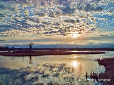 Swale At Sunset_DSCF01561.jpg - Photographed along the Rideau Canal Waterway at Smiths Falls, Ontario, Canada.